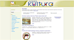 Desktop Screenshot of naszakultura.pl